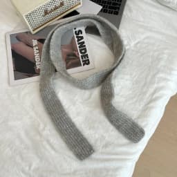 Multi-material Color Blocking Stripe Scarf Decoration Knitted Irregular Tassel Scarves Women Autumn And Winter Soft Scarf
