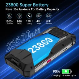 8849 Tank 3 Pro Unihertz Rugged Smartphone with Projector 100 Lumens 5G 32/36GB 512GB 23800mAh Cell Phones Dimensity 8200 CPU