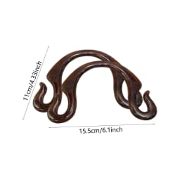 2Pcs Resin Handbag Handles Professional Replace Portable Premium Accessory Handbag Handle Making Purse Supplies