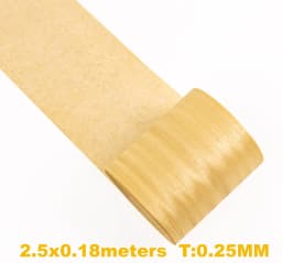 0.2-0.25mm Natural Thin Wood Veneer Roll White Oak Black Walnut Ebony Furniture Decorative Surface Board Panel Veener