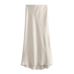 MUJER Satin Long Skirts for Women Draped High Waist Midi Skirt Woman Summer Straight Women's Skirt Holiday Beach Women Skirt