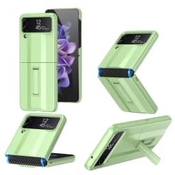 For Samsung Galaxy Z Flip 4 Foldable Super Running Anti-fall Full Shell Easy to Fold with Stand Cover