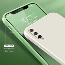 Original Square Liquid Phone Case for Huawei Y6 Y7 Y7a Y8p Y9 Y9s Pro Prime 2019 Soft Silicone 360 Protective Shockproof Covers