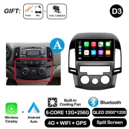 Android OS for Hyundai I30 2006 2007 2008 2009 2010 2011 Car Radio Multimedia Player DSP Stereo WiFi GPS Navigation Head Unit