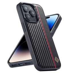 Carbon Fiber PU Leather Case For iPhone 17 16 14 15 Pro Max Air 13 11 12 Pro XR XS 8 7 Plus SE Protection Antiski Business Cover