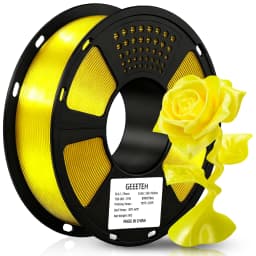 GEEETECH Silk PLA 3d Filament Wire 1kg 1.75mm Spool Wire 3D Printer Material 3D Print Refills, Fast Delivery Vacuum Package