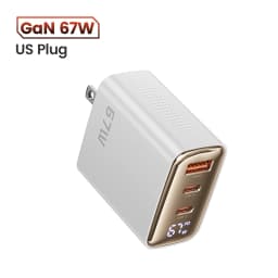 Toocki 67W GaN USB Type C Charger Digital Display 65W 45W PPS PD QC4.0 Quick Charge For Macbook Laptop IPAD Tablet iPhone 15 14