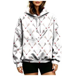 Women Fall And Winter Hoodie With Pet Pouch Oversized Pocket Colorful Print Sweatshirt For Dogs And Cats Woman's Hoodie