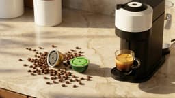 Reusable Vertuo Coffee Capsule – Aluminum Refillable Pod for Delonghi/Next/Pop