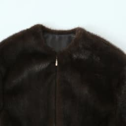 Fall 2025 New Women's Fashionable Versatile Artificial Fur Effect Jacket Coat Long Sleeve Zipper Closure Commute Style 6318288