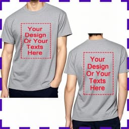 Men Tshirt Your Design Here Cotton Comfortable Unisex Teeshirt Fashion Personalized Summer Top Perfect Gift For Him