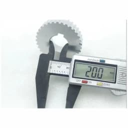 Aluminum alloy synchronous gear S/N C1-022 Timing Pulley Motor belt gear drive wheel for SIEG Lathe C1