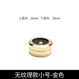 Jewelry Storage Box Gemstone Box Metal Plating Transparent Round Rotating Surface Bare Stone Color Diamond Display Box