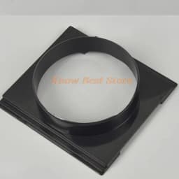 Pipe Part for Airbrush Spray Booth Exhaust Pipe Exhaust Fan Outlet Pipe Connector Air Outlet Flat Duckbill Exhaust Nozzle Hose