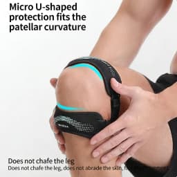 Patella Tendon Knee Strap - Knee Support Braces with Open Patella, Neoprene Lightweight Stabilizer for Women Men,Running,Sports