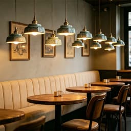 Retro Restaurant Hotel Ceramic Pendant Lamp Romantic Balcony Dining Table Decor LED Hanging Light Bedroom Bedside Chandelier
