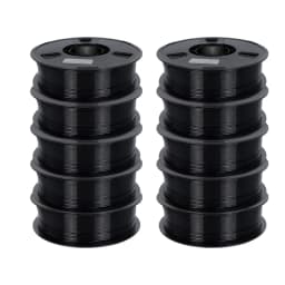 22LBS PETG Filament 3D Printer Filament 10 5 Rolls 1KG 1.75mm Bundle Multicolor Accuracy +/- 0.02mm 10kg 5kg PETG, Plastic Spool