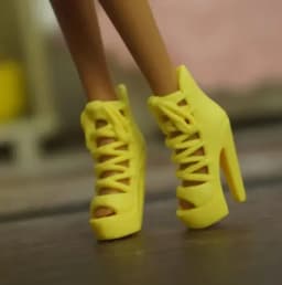 Doll shoes boots high heels flat shoes new styles purple accessories for your BB dolls BBI201013B