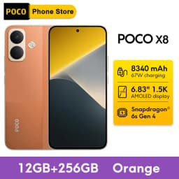 【World Premiere】Global Version POCO X8 5G Smartphone NFC 8340mAh battery 67W HyperCharge 50MP Camera Snapdragon 6s Gen 4