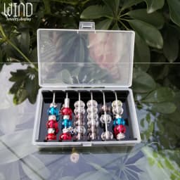 Pandora Store Bead Charm Bars Display Holder Tray Box Bracelet Trollbeads Jewelry Storage Organizer Container Acrylic Show Case
