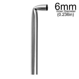 1Pcs Stainless Steel Piercing Tool Body Jewelry Tool Piercing Receiving Tube Accepts Needles Needle Receiving Tube