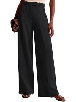 Aoaiiys Solid Suit Pants Women Simple Classic Straight Wide Leg Pants Office Lady High Waisted Trousers Spring Summer 2026 New