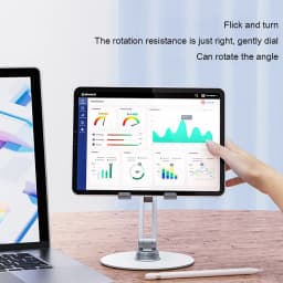 Tablet Stand 360 Rotation Adjustable Folding Support For Xiaomi Mi Pad 6 Samsung iPad Pro Air Mini 12.9 11 10.2 10.9 10.5 Holder