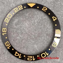 38mm X 30.6mm Watch Bezel Insert Ceramic Mods Replacement Fit For 40mm Automatic GMT SUB SKX 007 Repair Accessories Case Ring