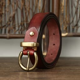 2.8CM Thick Genuine Leather Belt For Women Pin Copper Buckle Retro Cowhide Full Match Casual Jeans Women Belts Female Quality