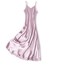 Small Heavyweight 21MM 100% Natural Mulberry Silk Plain Satin French V-neck Diagonal Cut Women's Sexy Solid Suspender Dress