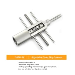 3-73mm Adjustable Lens Spanner Wrench Open Tool Lab Remover Disassemble Tool Lens Fixed Installation Tools Stainless Steels