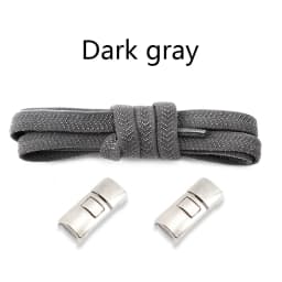 Cross buckle Elastic Laces Sneakers Shoelaces without ties 8MM Thick Flats No Tie Shoe laces Kids Adult Running Rubber Shoelace