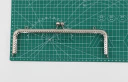 25.5CM Big Square Metal Frame for Purse Handle Clutch Bag Handbag Accessories Making Purse Clasp Lock Metal Clasp Bags Hardware