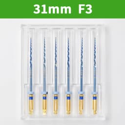 Dental Super Files Blue Rotary File Nickel Titanium Metal Root Canal File Endodontic Equipment 21/25/31mm S1/S2/F1/F2/F3/F4/F5