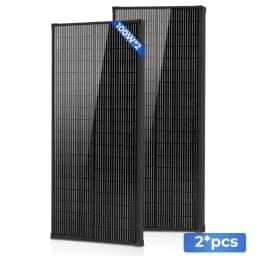 (AU Stock 2-5 Days) AeternaSol 400W/200W W 25.6% High-Efficiency PV Power for Home Rooftop 18B N-Type Solar Panel 12V Monocrystalline Solar Panel 18BB Cells High Efficiency Module RV Marine Boat Caravan Off Grid Monocrystalline Solar Panels Charging 12V