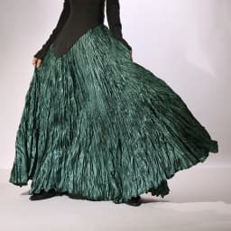 High Quality Women Spring Long Skirts Wide Hem Pleated Design High Waist A-Line Dance Maxi Skirts Faldas Femme Streetwear