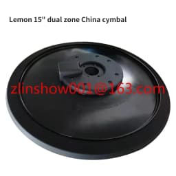 Lemon drum cymbal 15" China dual zone full covered with choke