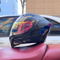 Modular Filp up Motorcycle Helmet Full Face Racing Helmet Dual Visors DOT Approved motosiklet kaskı