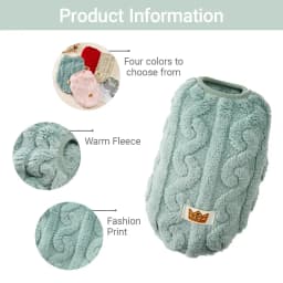 Soft Cozy Cat Clothes Autumn Winter Warm Fleece Sweatshirt for Small Dogs Puppy Kitten Jacket Coat Pet Sphynx Costume Sweater