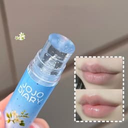 Jasmine Flower Hydrating Lip Balm Coconut Grape Apple Fruity Fresh Moisturizing Cream Anti Dryness Nourish Lip Care Jelly Gel