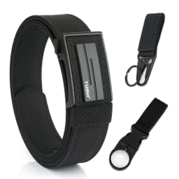 VATLTY Thick Tactical Belt for Men Metal Automatic Buckle Military Pistol Belt Tight Nylon Work Tool Belt Casual Waistband Male