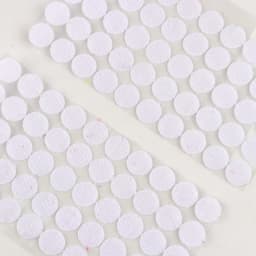 99pairs 10/15/20mm Transparent Sticky Dots Self Adhesive Hook and Loop Fastener Tape Strong Glue Baby Round Coin Tape Sticker