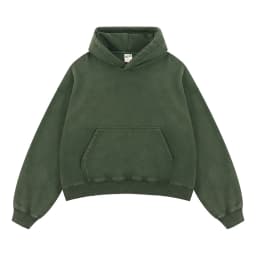 ZODF Retro 2025 Winter Man Washed Boxy Fleece Hoodies Unisex 370gsm Loose Hooded Pullovers Sweatshirt Streetwears HY1129
