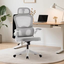 Office Chair, High-Back Breathable Mesh Chair with Headrest