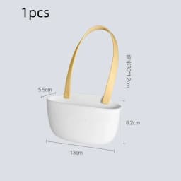 Kitchen Silicone Sink Sponges Soap Holder Bathroom Dish Drain Water Basket Storage Drying Rack Accessories Organizer