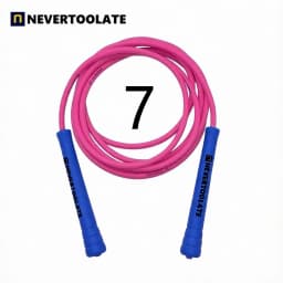Super long 3.2 meters rope length 7mm PVC 15.5cm long handle 220 gram heavy fitness crossfit crossrope hiit skipping jump rope