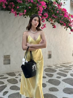 Women Solid Satin Sling Long Dress Casual Backless Sleeveless V-neck Pleated Gowns 2026 Summer Vacation Evening Party Robes