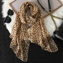 Print Chiffon Hijabs for Women Camping Sunscreen Silk Scarf Islam Khimar Turban Long Wrap Beach Travel Outdoor Hair Accessories