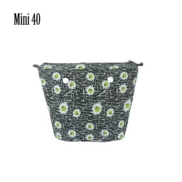 TANQU New Colorful Waterproof Inner Lining Insert Zipper Pocket for Classic Mini Obag Canvas  Inner Pocket for O Bag