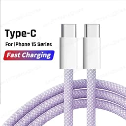 NNBILI PD 60W Fast Charger 6A USB C to Type C Cable For iPhone 18 17 16 Pro MAX USBC Quick Charging For Samsung S26 Xiaomi Cable